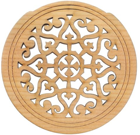 Jooehyer Soundhole Cover Guitar Light Weight Decorative Reduces Feedback and Noise Guitar Tools to Reduce Feedback and Noise F