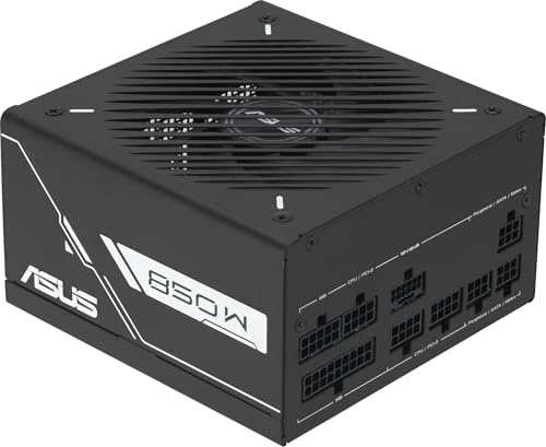 ASUS PRIME 750W GOLD, Alimentatore Modulare per PC, Nero | PCle Gen 5.1, Standard ATX 3.1, Certificato 80+ Gold, Ventola da 135mm con Doppio Cuscinetto a Sfera, Cavi Incisi