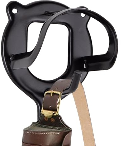 Zaumzeughalter Für – Metall-Zaumzeughalter, Wandmontierter Geschirrhalter Mit 3 Schrauben, 12 X 9,3 X 7,35 Cm | Robuste, Belastbare Reitsport-Aufbewahrung Für Schmuck Und Kleidung In Der Sattel
