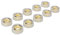 Dapetz ® 10pc 12mm x 5m Yellow PTFE Thread Seal Tape, Good Sealing Teflon Tape to Prevent Leakage of Pipes, Shower Head and Sewers, Ideal for Gas Installation & Maintenance