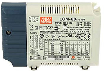 Led Driver CC Meanwell LCM-60 Dimmerabile 0/1-10V 10V PWM Resistance Corrente Costante Modulare 500/600/700/900/1050/1400mA
