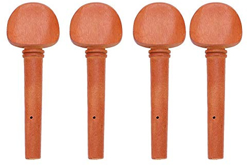 4 pcs chevilles de violon, chevilles en bois pièces de rechange pour 4/4 violon
