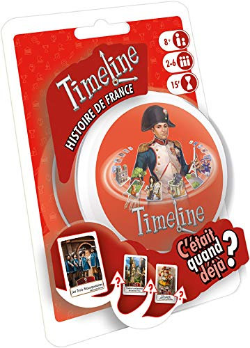 Asmodee Timeline TIME01FR Kartenspiel, Einheitsgröße