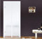 Liveinu Isolant Thermique Isolation Porte Avec Magnétique Moustiquaire Porte Magnétique Moustiquaire Pour Chambre Rideau d'occultation Coupe-vent Imperméable Isolation Phonique 80x210cm Blanc