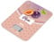 TM Electron TMPBS029 Bilancia da Cucina con Display Digitale Ultra Sottile Design Prugne Vintage 4 Sensori Torna a 0 Ideale per Pasticceria e Cibo, Plastica