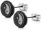 BlackAmazement 2er Set 316L Edelstahl Ohrstecker Ohrringe Yin Yang Taijitu Symbol Zeichen schwarz weiß Damen Herren