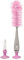 Kiokids Goupillon Biberon Rose Et Gris