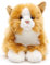 Uni-Toys - Katze rot-braun, liegend - 20 cm (Länge) - Plüsch-Kätzchen - Plüschtier, Kuscheltier