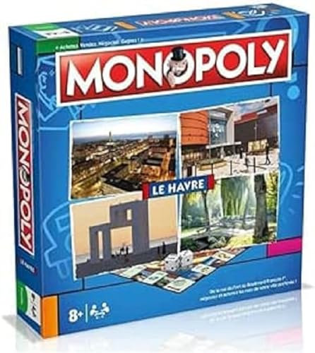 Winning Moves Monopoly Le Havre - Jeu de société - Version française WM00481-FRE-6