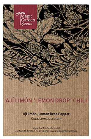Ají limón 'Lemon Drop' (Capsicum baccatum) - aprox. 10 semillas