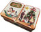 stylebox Kleine Nostalgische Rechteckdose Buchdose Christmas Tree Deko Box Weihnachts-Kekse, ca. 14,5 x 9 x 5 cm Volumen: 670 ml