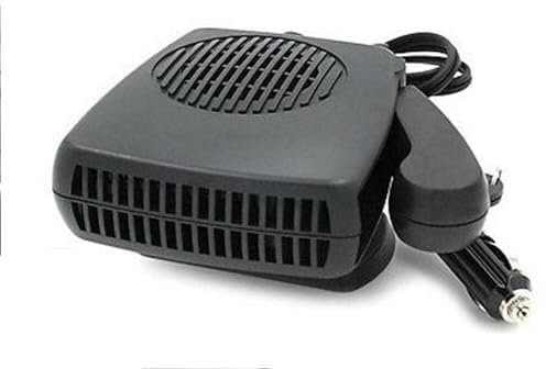 TOTMOX 2 en 1 Portable en céramique ventilateur de voiture radiateur refroidisseur Plug-In désembueur dégivreur ABS 150W 200W pour voiture camion