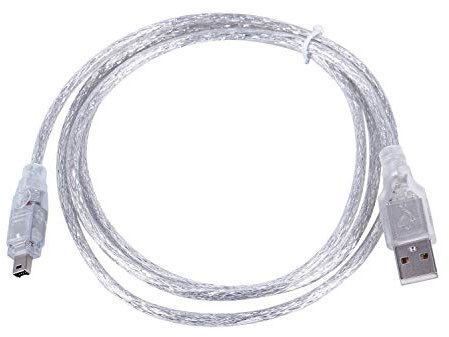 Spactz 1.5M USB To IEEE 1394 4 Pin Firewire Adapter Cable Converter For PC Camera