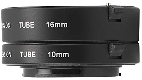 E-Mount-Ring Makro E-Mount-Ring Makro Nahkontakt 10 Mm 16 Mm Makro-Adapterring Verlängerungsrohr mit Automatischer Fokussierung für NEX E-Mount-Kamera
