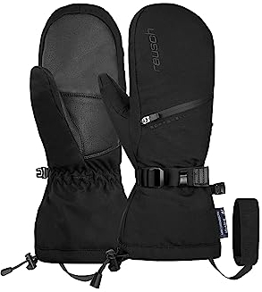 Reusch Demi R-TEX® XT Mitten Winddichte, wasserdichte, atmungsaktive und warme Fausthandschuhe Winterhandschuhe Schneehandschuhe Skihandschuhe für Damen mit Heizkissentaschen