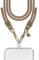 Force Case Bandoulière téléphone Universelle Cordon Beige détails Gold - Garantie à Vie