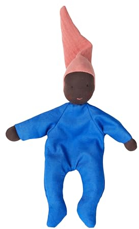 Käthe Kruse Waldorfpuppe Nini I Kleine Greif- und Kuschelpuppe für Kinder ab 0 Jahren I Waschmaschinenfeste Schmusepuppe aus antiallergenen Materialien