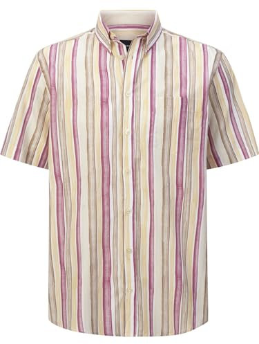 BABISTA Herren Kurzarmhemd Benzetti rot, XL - 43/44