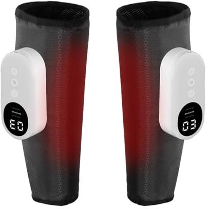 LAOBEN Masseur de Jambes Avec Fonction Chauffante, Mode de Charge USB-C, 3 Modes de Massage Pour Masser Les Jambes et Les Muscles Des Mollets, Facile à Utiliser, Cadeau Pour Maman, Papa et Amis