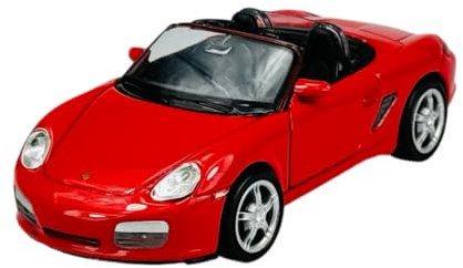 Welly Porsche Boxter S 987 Cabrio Offen Rot 2004-2012 Boxster 1/34-1/39 Metal Modell Auto Die Cast Neu im Kasten