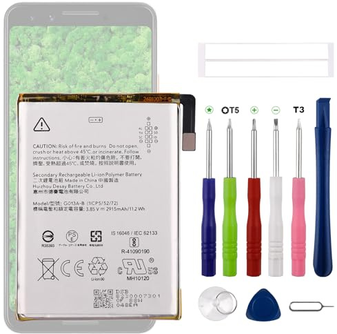 Swark 11 batteria di ricambio compatibile con 1 kit di strumenti di riparazione aggiornamento