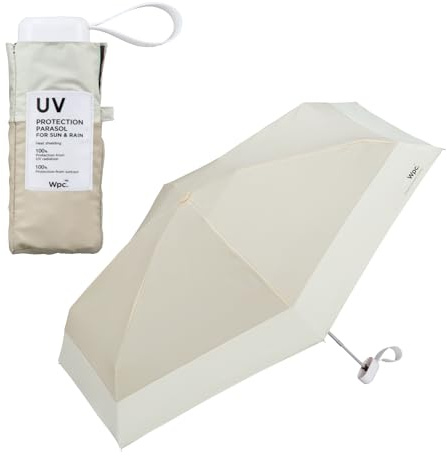 Wpc. Sonnenschirm, Farbblock, winziger Sonnenschutz, 100 % Schutz vor UV-Strahlen, schützt vor Hitze, gut für Regen oder Sonnenschein, faltbarer Sonnenschirm, leicht, stilvoll, niedlich, Damen, klein