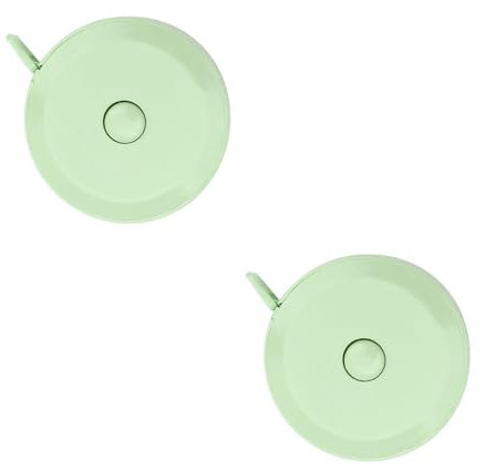 2pcs Tape Measure, 60in Measuring Tape for Body Measurements Dual Sided Flexible Ruler for Craft Fabric Cloth Sewing Tailor Weight
