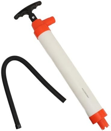 Pompe de Cale Marine Pumple de Cale à Main Manuelle Pompe à Cale pour Bateaux Boads de Pêche au Yacht de canoë en Kayak avec Tuyau Portable à Main Portable 20 Gallons par Minute