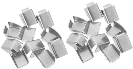 DIYEAH 20Stücke Regalstützen Metall Für Büroschränke Robuste Regalclips Für Sperrholz Partikett Und Blechregale Zuverlässige Unterstützung Für Einlegeböden Und Möbel