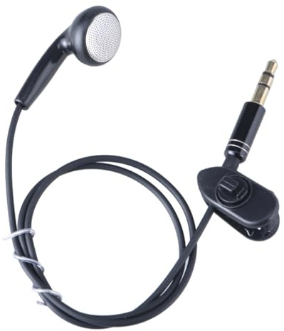 Einseitiger Kopfhörer, sparsamer Mono-Ohrhörer, In-Ear-Kopfhörer, geräuschisolierend