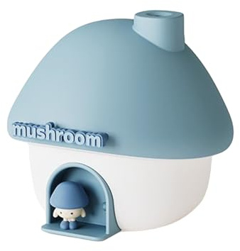 Mushroom Humidifier With Night Light 2000mah Portable Decorative 300ml Children Room Bedroom Room Humidifier