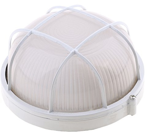 Dampfdichte Sauna/Dampfbadleuchte/Lampe mit Metallschutz Zubehör rund