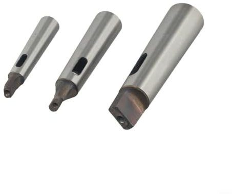 for Morse Taper Reducing Sleeve Kit MT1 to MT2 MT2 to MT3 MT3 to MT4 Drill Chuck Arbor Converter 45# Carbon Steel for Drill Press