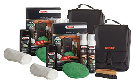 SONAX Lederpflege Set Lederreiniger Leather Care Premium Class 2X
