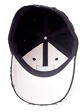 Bioworld Unisex Far Cry 5 Emblem Logo Patch Curved Bill Cap Baseballkappe, Schwarz (Schwarz Schwarz), Einheitsgröße