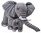Wild Republic Mom and Baby Jumbo Elefant, Großes Kuscheltier, 76 cm, Geschenkidee für Kinder, Kuscheltier mit Baby, Riesen-Stofftier aus recycelten Wasserflaschen
