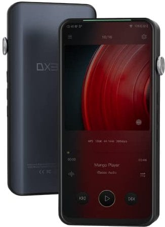 iBasso DX320 Digital Audio Player, Hi-Res Audio and Media Player with Dual-Battery Power Supply, 8-Core Processor, 6 GB of RAM, 128 GB (Black)