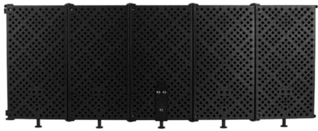Einstellbare Mikrofon Schild Isolation Tragbare Vocal Booth 5 Panel Design