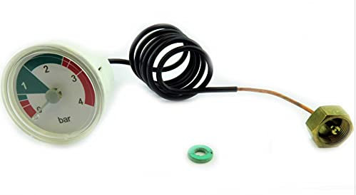 HTS Pressure Gauge Compatible with Main Combi 24SE 24HE & 30HE, System 18HE 24HE 28HE Boiler Pressure Gauge 248090