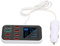 Caricabatteria da Auto USB a 8 Porte, Adattatore per Caricabatteria da Auto con Stazione di Ricarica Rapida USB da 40W con LCD, Splitter Hub USB a Ricarica Rapida QC 3.0 per Dispositivi Multipli per