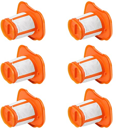 HHVKF10 Filtro de repuesto compatible con aspiradora de mano Black and Decker HHVK HHVK320J HHVK320J10 HHVK320JZ01 HHVK515J HHVK515JP HHVK515JP07 HHVK515J00FF HHVK415B01 Lavable HHVKFF. 10 Filtro