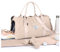 HYC00 Sport Duffel Bag Damen,Handgepäck 45x36x20 für Ryanair Cabin Bags Sporttasche mit Nassfach & Schuhfach Reisetasche Handgepäck Tasche für Easyjet Flugzeug Weekender Bag Schwimmtasche,Beige