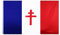 Drapeau France, couleurs France, 150 x 90 cm, France, Drapeau France Libre 1940-1944 (France résistance)