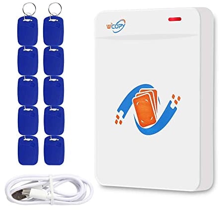 FTes RFKits RFID-Kartenleser, Schriftsteller, Kopierer, Kopierer, funktioniert unter Windows, unterstützt Dekodierung, ID, IC-Karte, NFC-Chip, RFID-Armband, kommt mit Software, Plug-and-Play