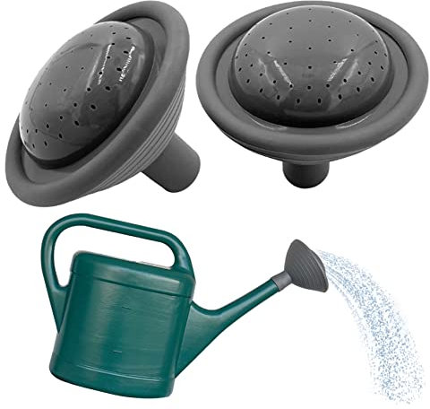 Universal Garden Watering Can Rose Universal Fine Rose Head Leakproof Watering Can Head Sprinkler Replacement for Indoor Seedlings 2pcs