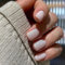 Ceboic 24 Stück French Künstliche Nägel, Kurze Eckig Nägel zum Aufkleben Weiß Glitzer Ballerina Press on Nails, Acryl Kunstnägel Nägel Glänzend Fingernägel Fake Nails für Frauen und Mädchen