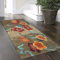 Teppich Läufer Flur Küche Rutschfest Waschbar 40x240cm Teppichläufer Lang, Braun Kücheteppich Küchenläufer Meterware Korridor Tepiche Schlafzimmer Esszimmer Schmutzfangmatte Breit 40-140Cm