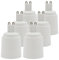 WAHRE 6 pièces 110-265V G9 à E27 LED Porte-Ampoule Lampe Base convertisseur Adaptateur LED lumières Base connecteur Douille Douille se prélasser Porte-Ampoule