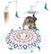 Shaingle Interactive Cat Toys, 3 in 1 Smart Cat Toy Motorized Wand Kitten Toys, Automatic 3 Modes Cat Toys for Indoor Cats Adult, Upgrade Motor, Electronic Cat Feather Toy