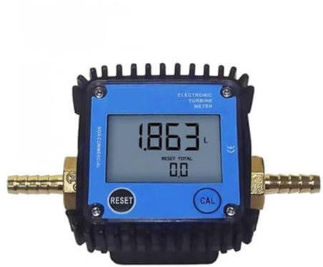 G1/4 G1/2,Micro Flow Digital Display Meter,Gear Flow Meter Diesel, Oil Hydraulic Oil,Water 0.1-10L/min(0.2-10PLM 10mm)